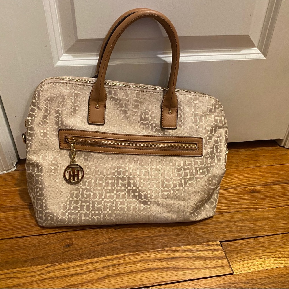 Tommy Hilfiger Tan Handbag